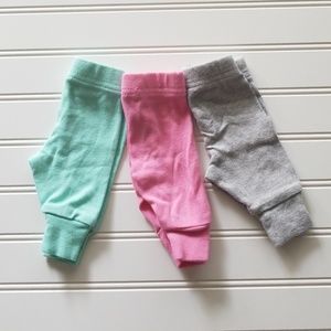 Carter's Baby Pants Pack- Preemie